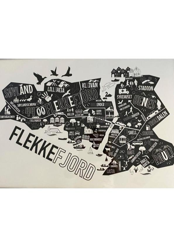 Koselig Leilighet I Hjertet Av Flekkefjord Kültér fotó